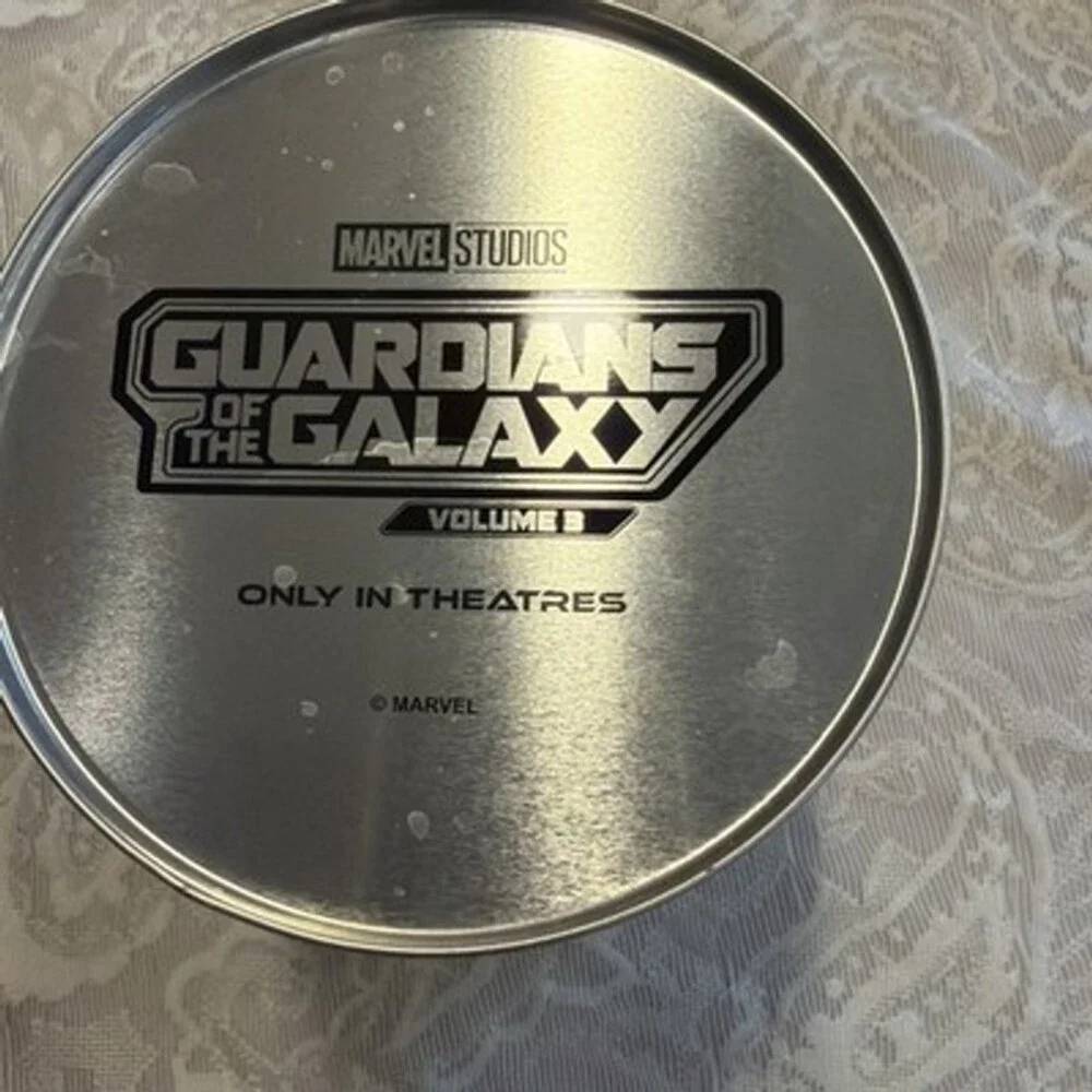 Guardians Of The Galaxy Vol 3 Rocket Raccoon Embossed Tin Popcorn Bucket Marvel